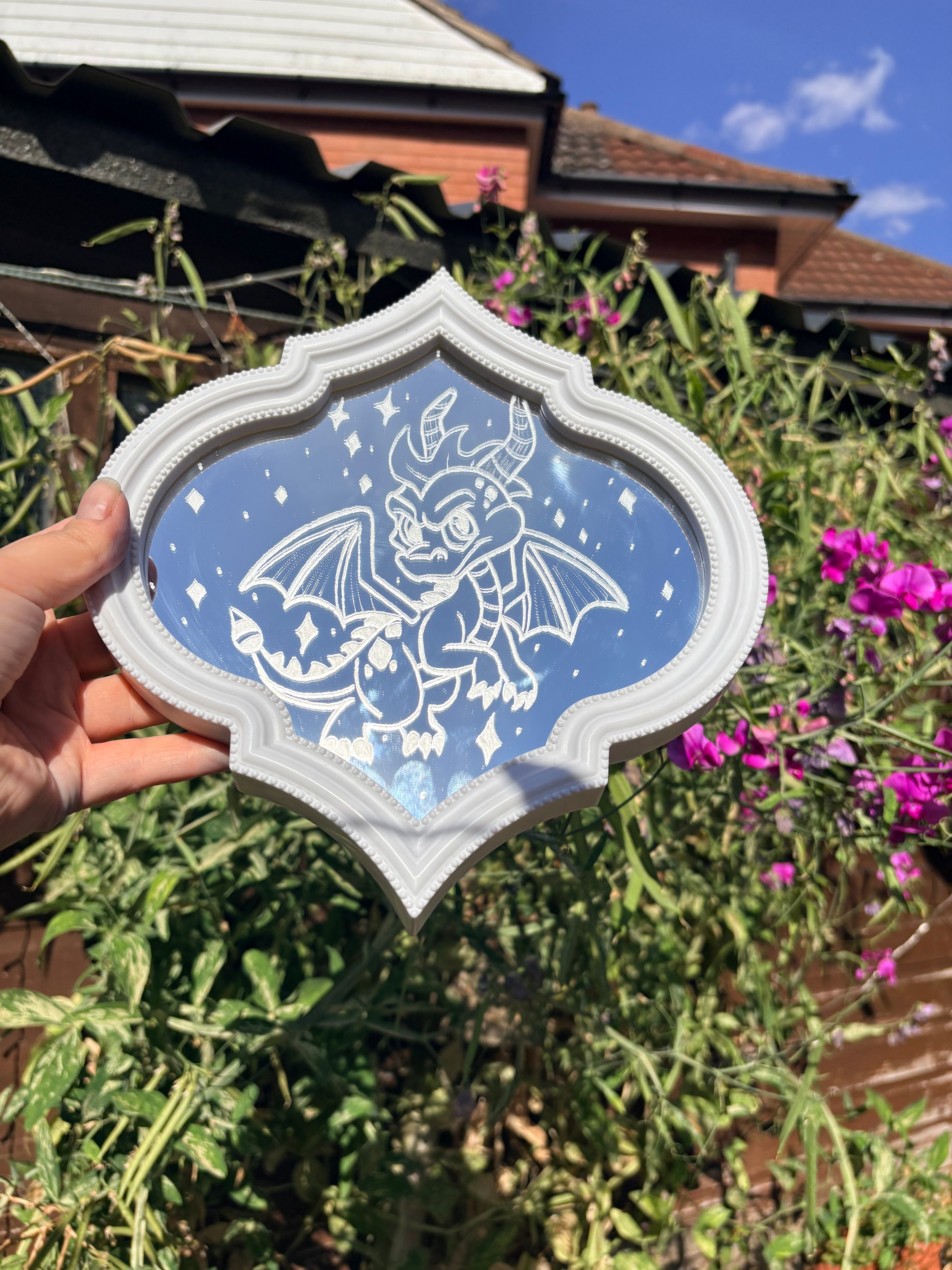 Spyro the dragon small mirror