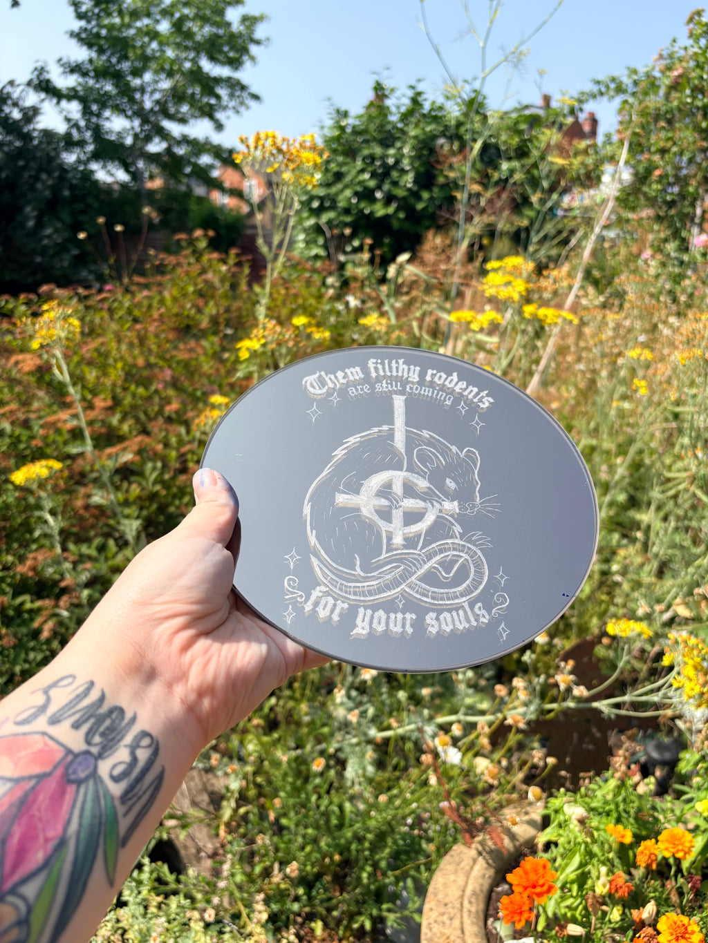 “RATS” Ghost  band inspired mirror