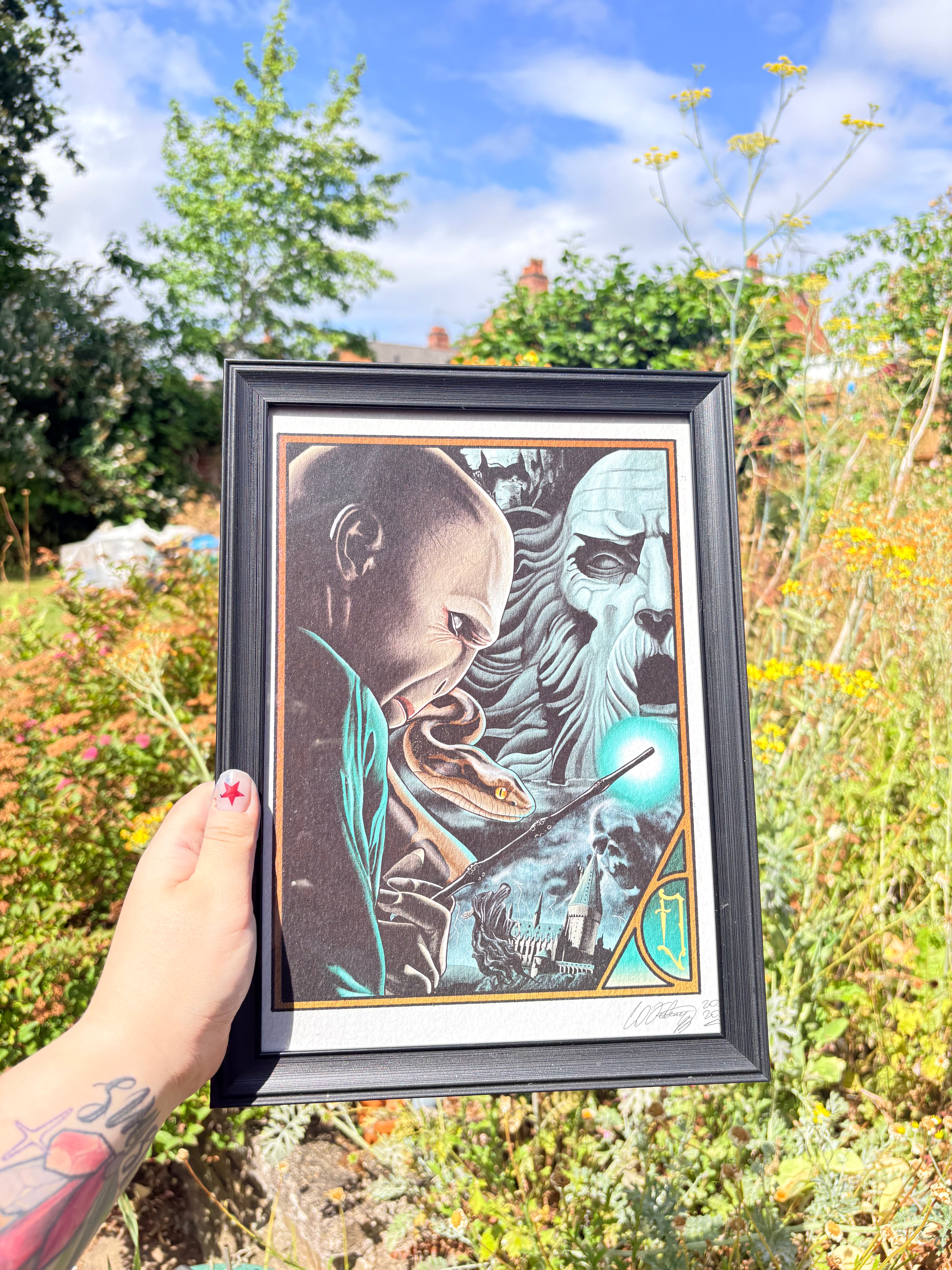 Harry Potter duo original prints