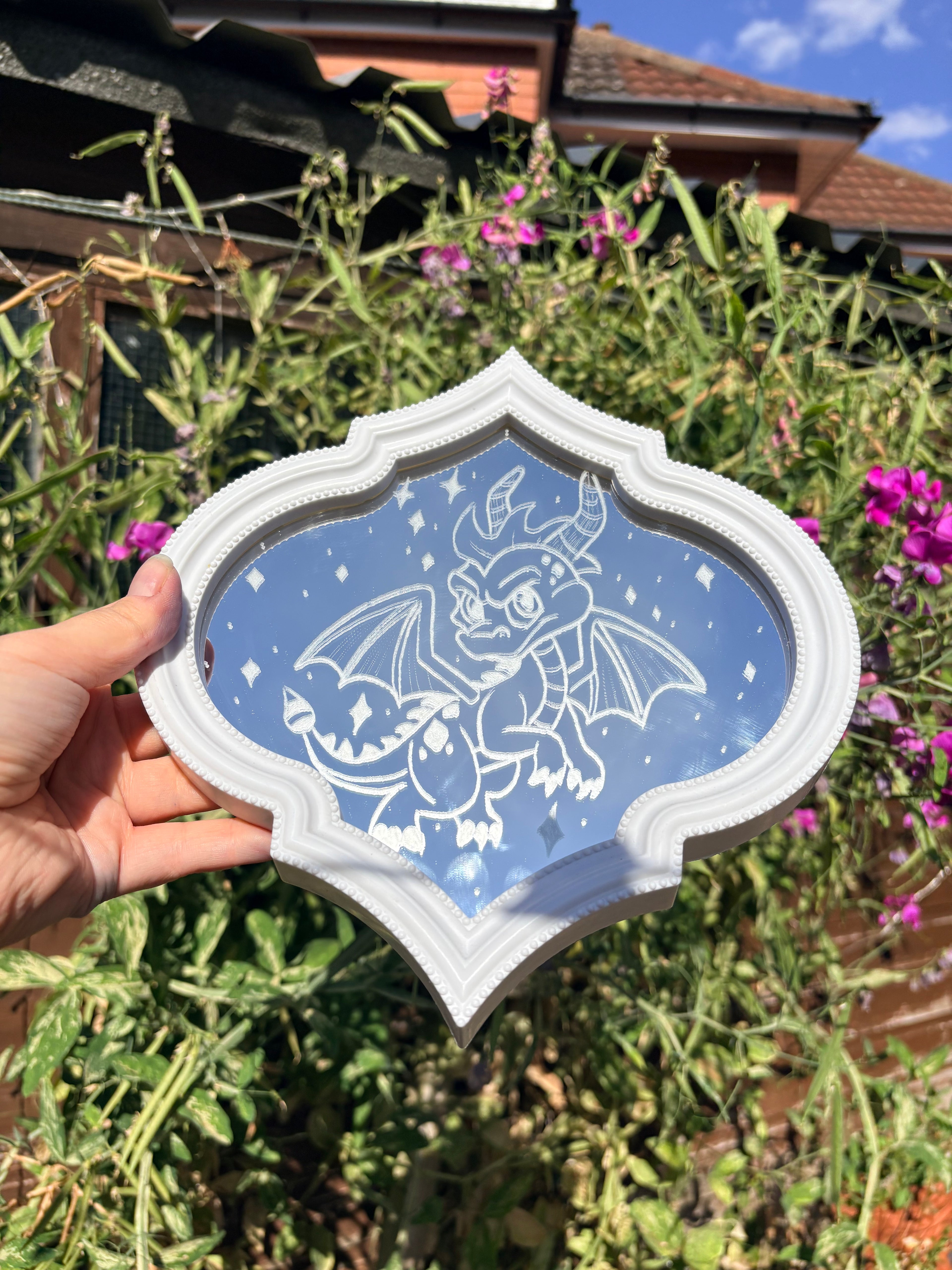 Spyro the dragon small mirror